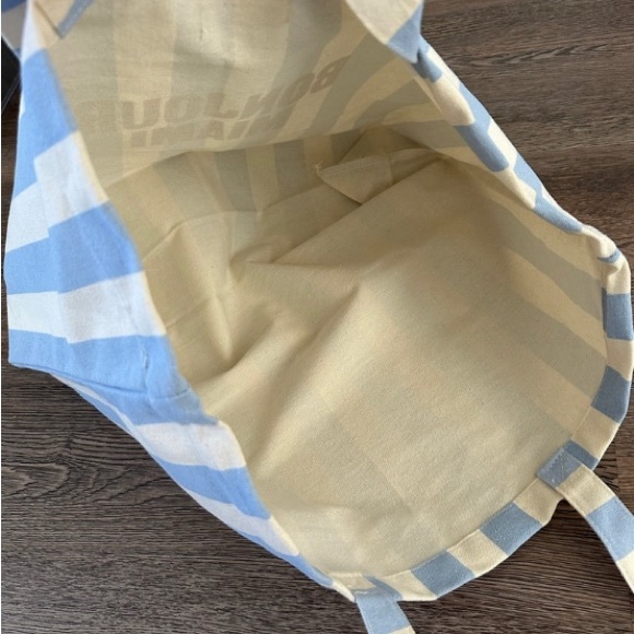 Sezane Bonjour Miami Striped Tote Bag!! New Without Tags! Never used. - Picture 3 of 3